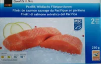 Coop Filets de saumon sauvage du Pacifique en portions