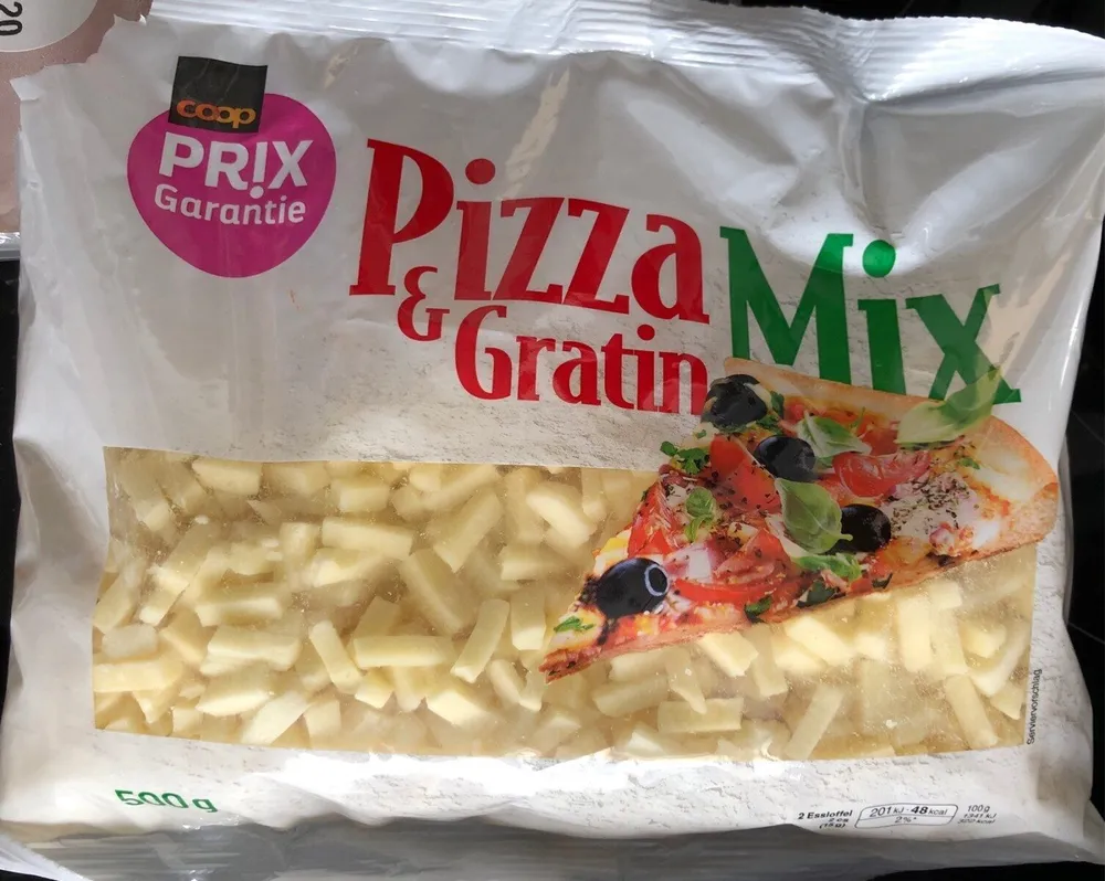 Pizza Reibkäsemischung