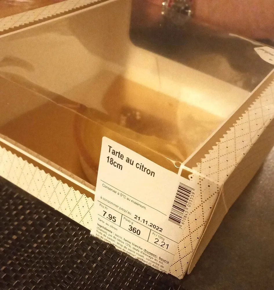 Tarte au citron