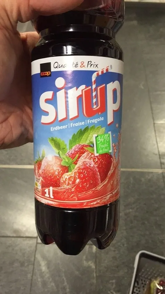 Sirup Fraise