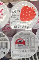 Yogourt fraise