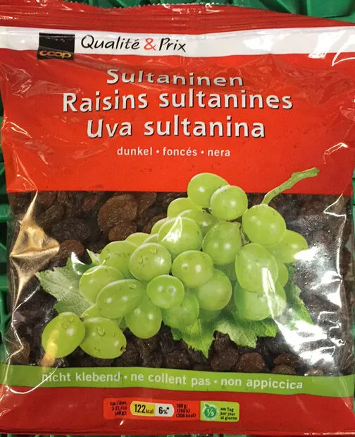 Raisins sultanines foncés