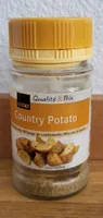 Country potato mélange de condiments