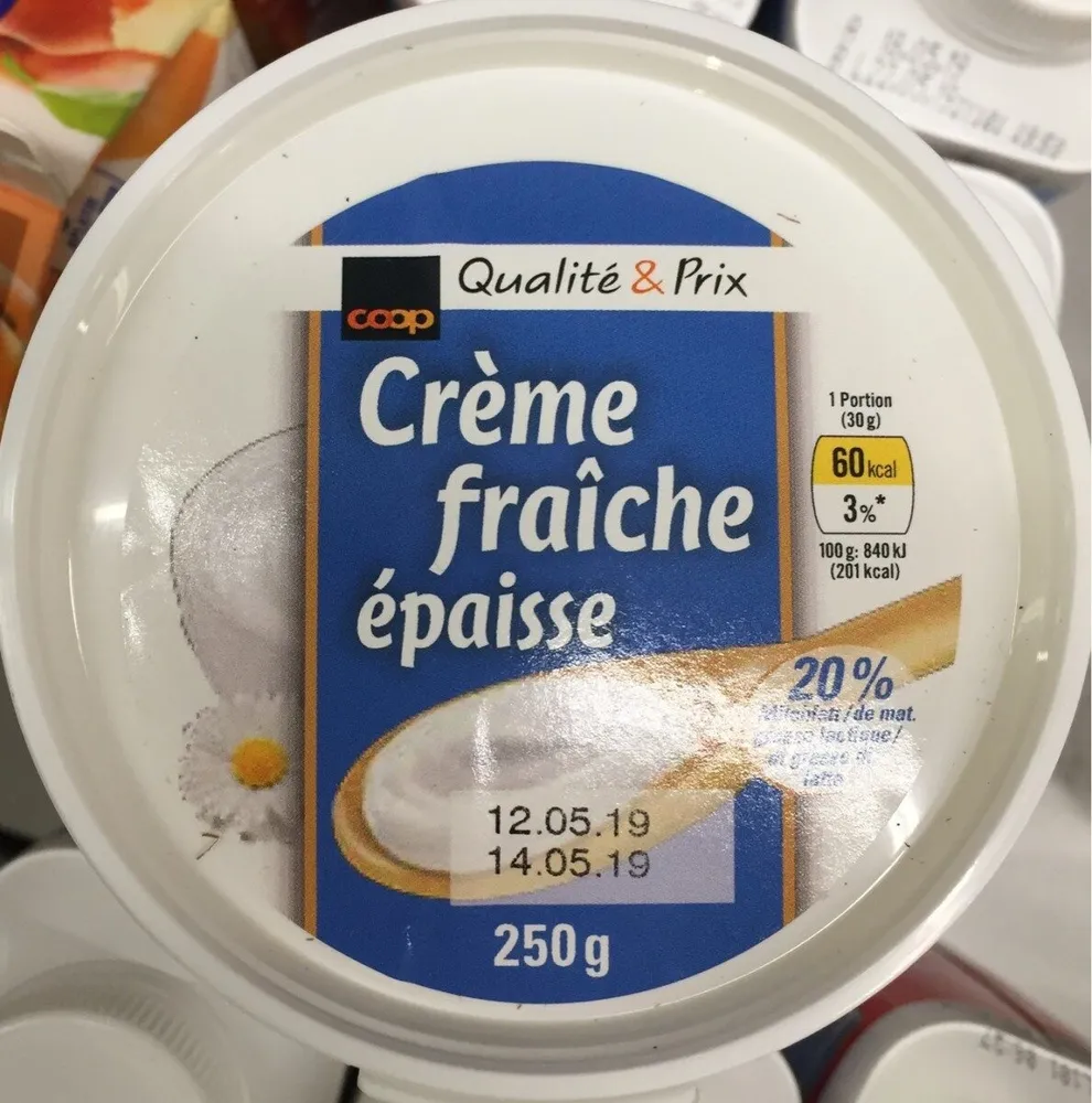 Crème fraiche épaisse