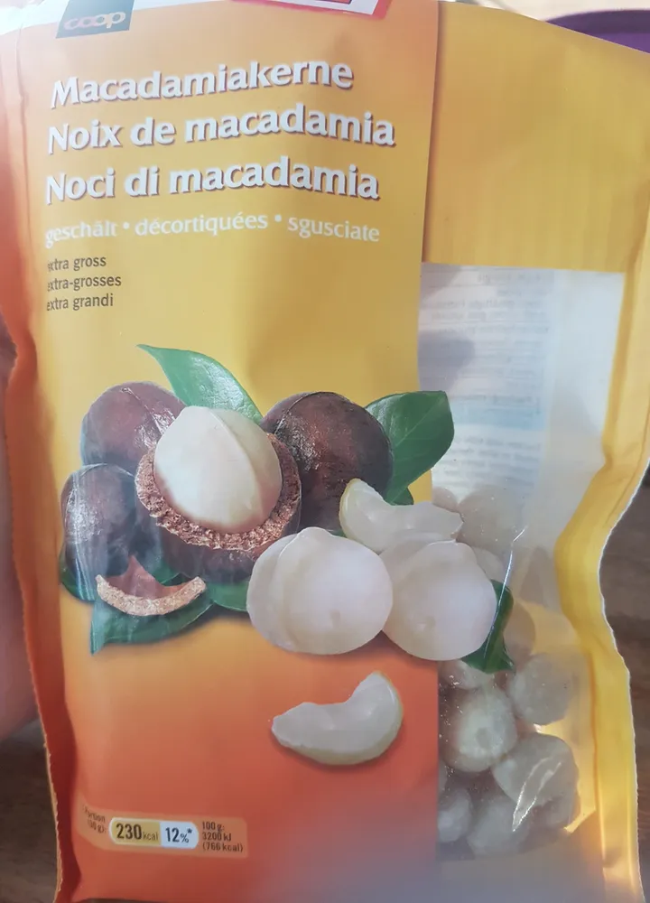 Macadamiakerne Qualité & Prix coop, geschält