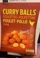Curry Balls à l'huile de palme