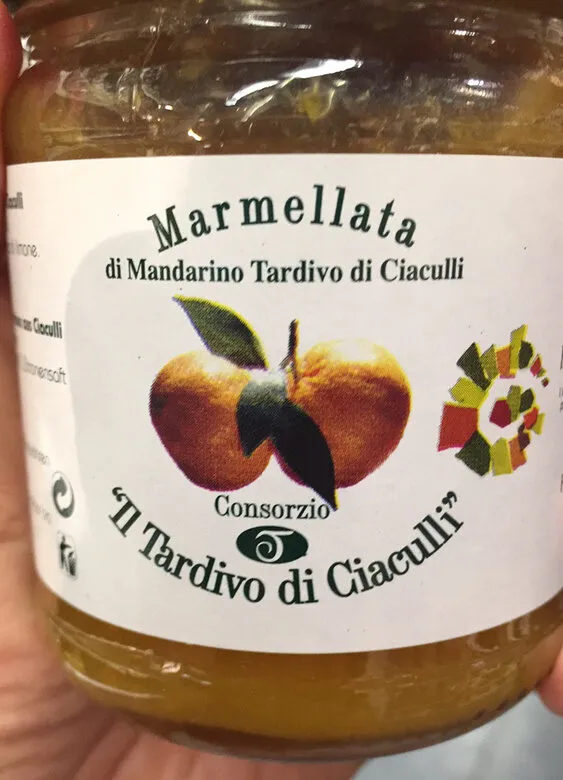 Marmellata di Mandarino Tardivo di Ciaculli