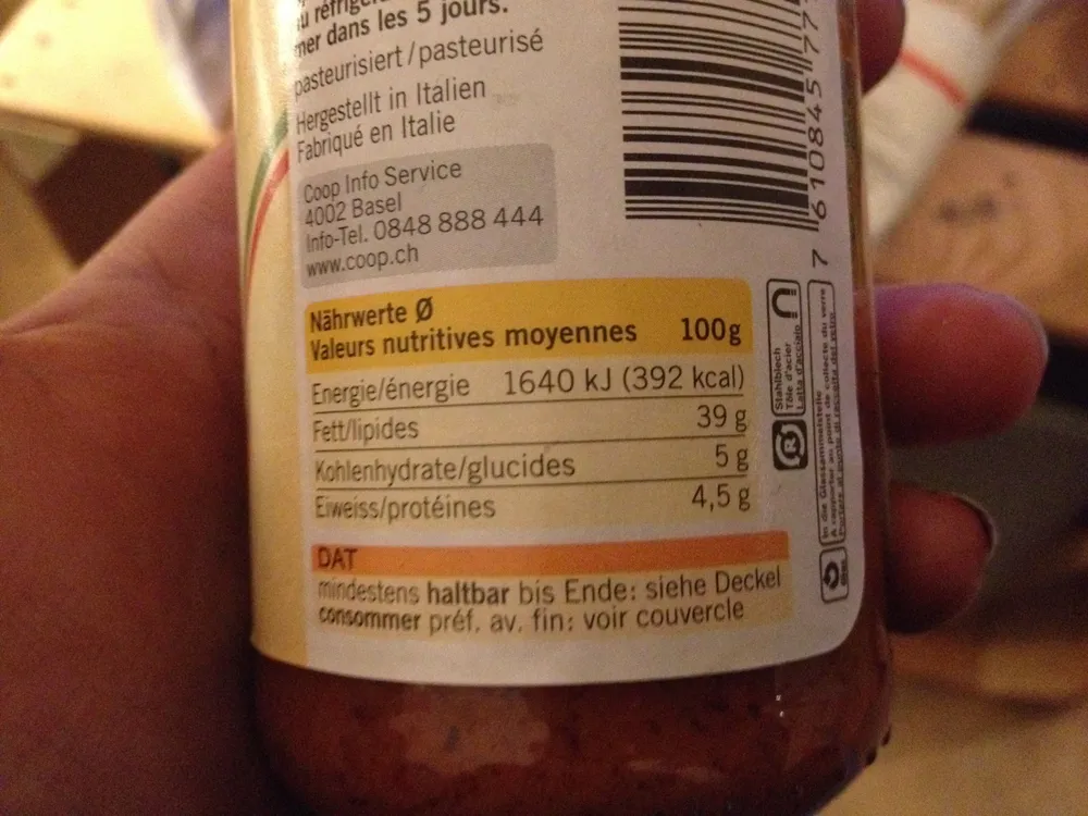 Pesto rosso