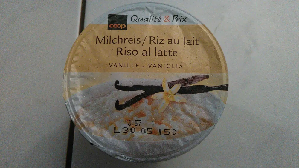 Riz au lait