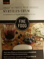 Confit de fruits pour fromage
