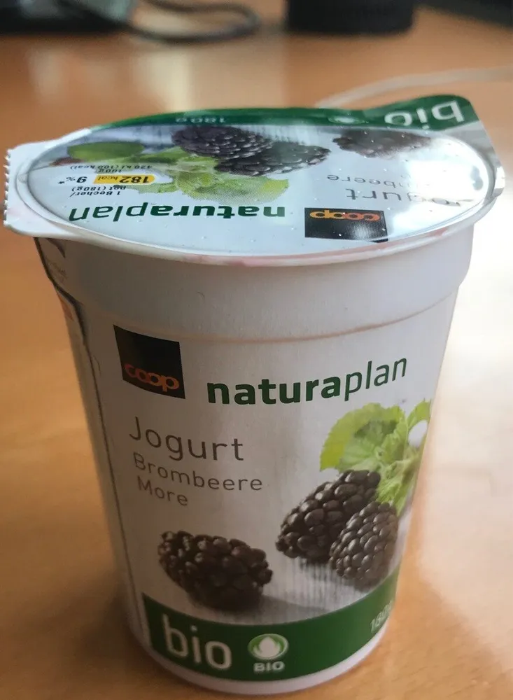 Yaourt mûre bio