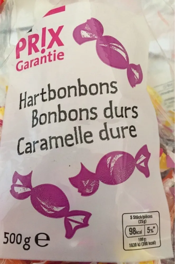 Bonbons durs