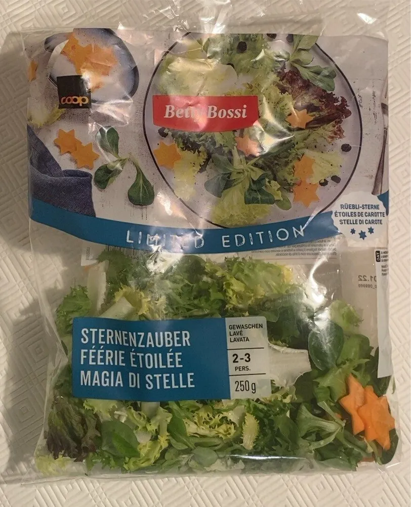 Salade féérie étoilée