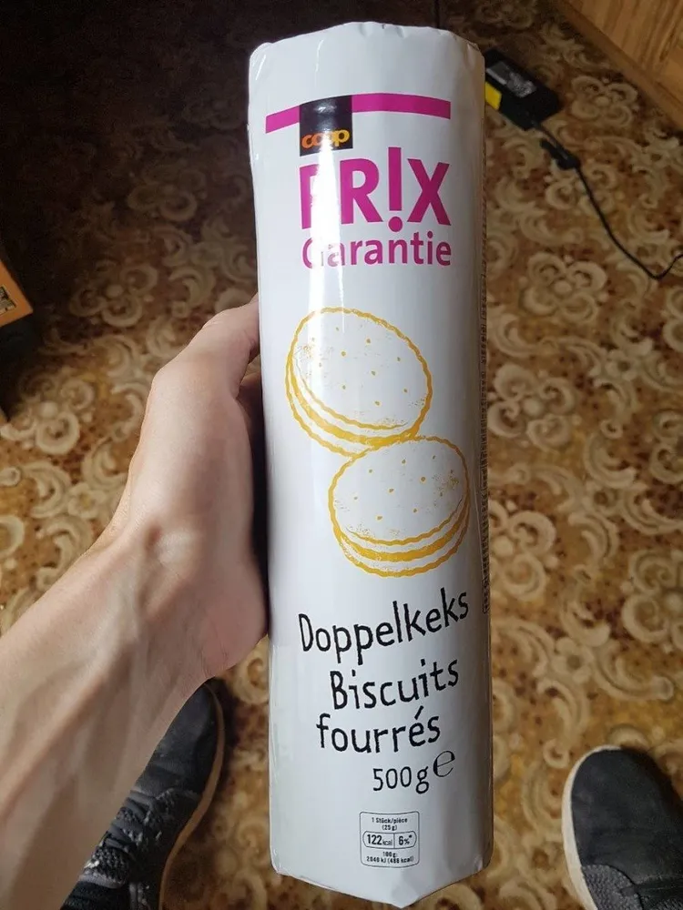 Biscuits fourrés