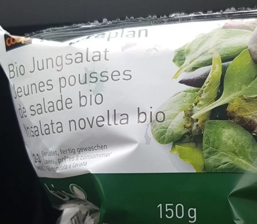 Jeunes pousses de salade bio