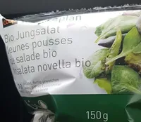 Jeunes pousses de salade bio