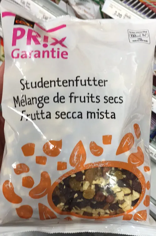 Mélange de fruits secs