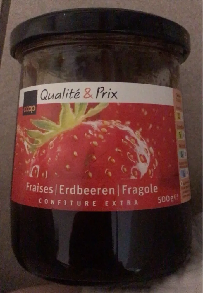 Confiture extra fraises
