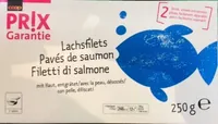 PR!X Garantie Lachsfilets mit Haut, entgrätet