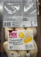 Petits pains précuits