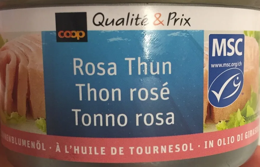 Rosa Thunfisch Coop