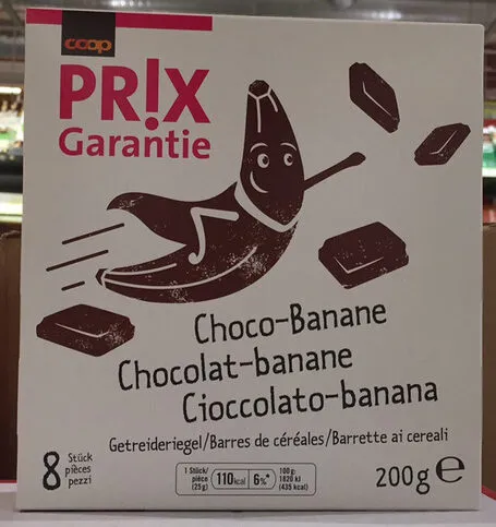 Prix Garantie Getreideriegel, Choco Banane