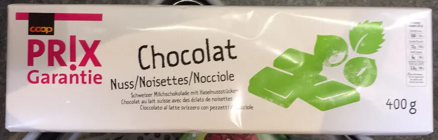 Chocolat Noisettes