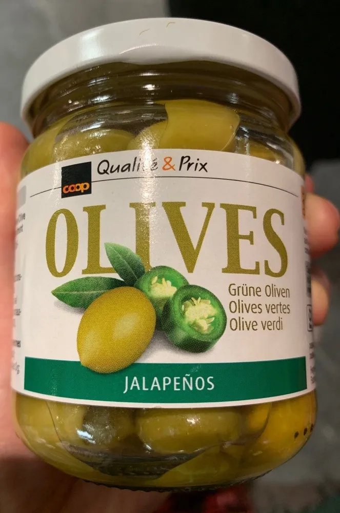 Olives vertes jalapenos