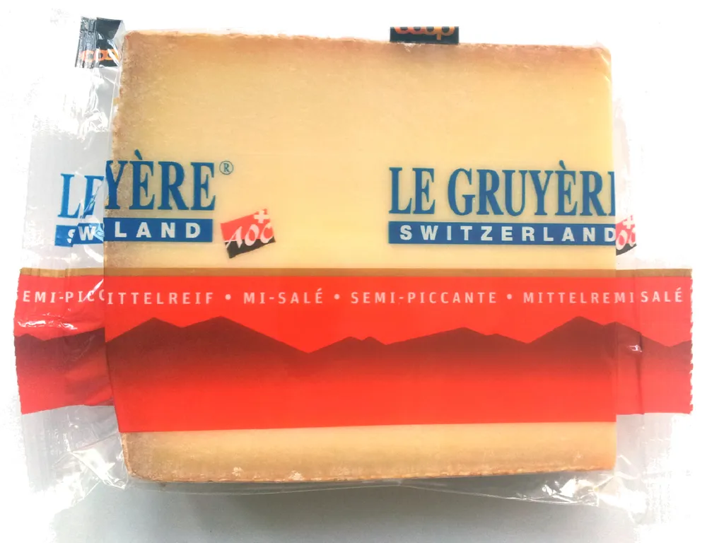 Le Gruyère mi-salé