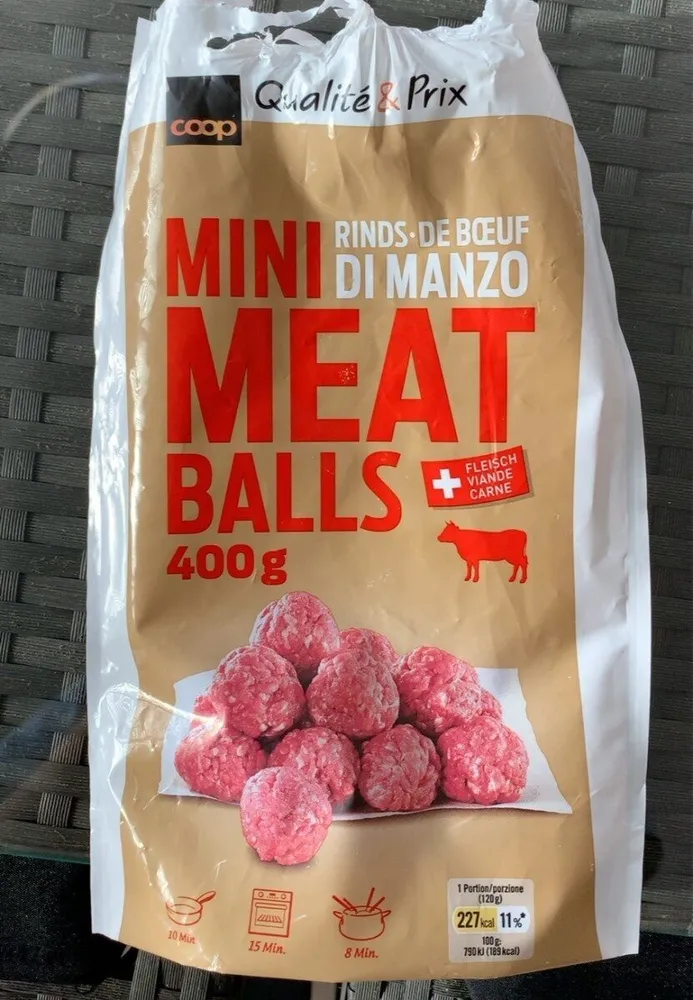 Mini meatballs