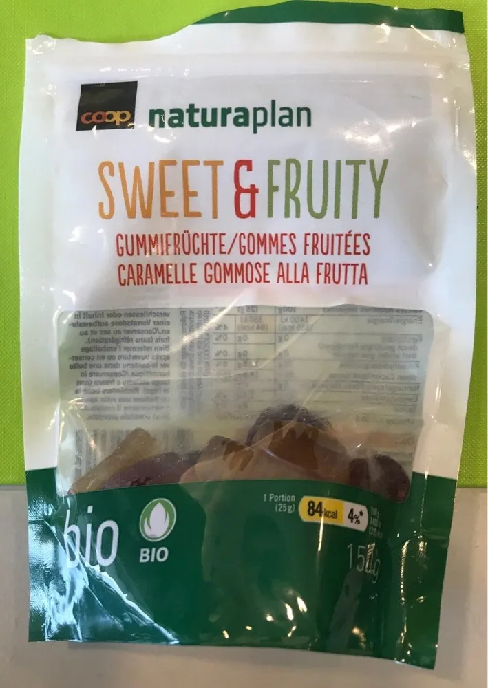 Sweet & Fruity - gommes fruitées