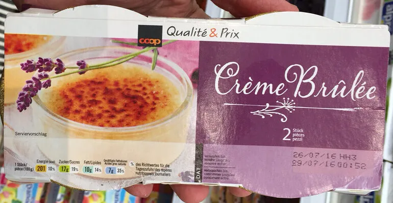 Crème Brûlée