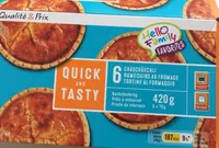6 ramequins au fromage Quick and Tasty