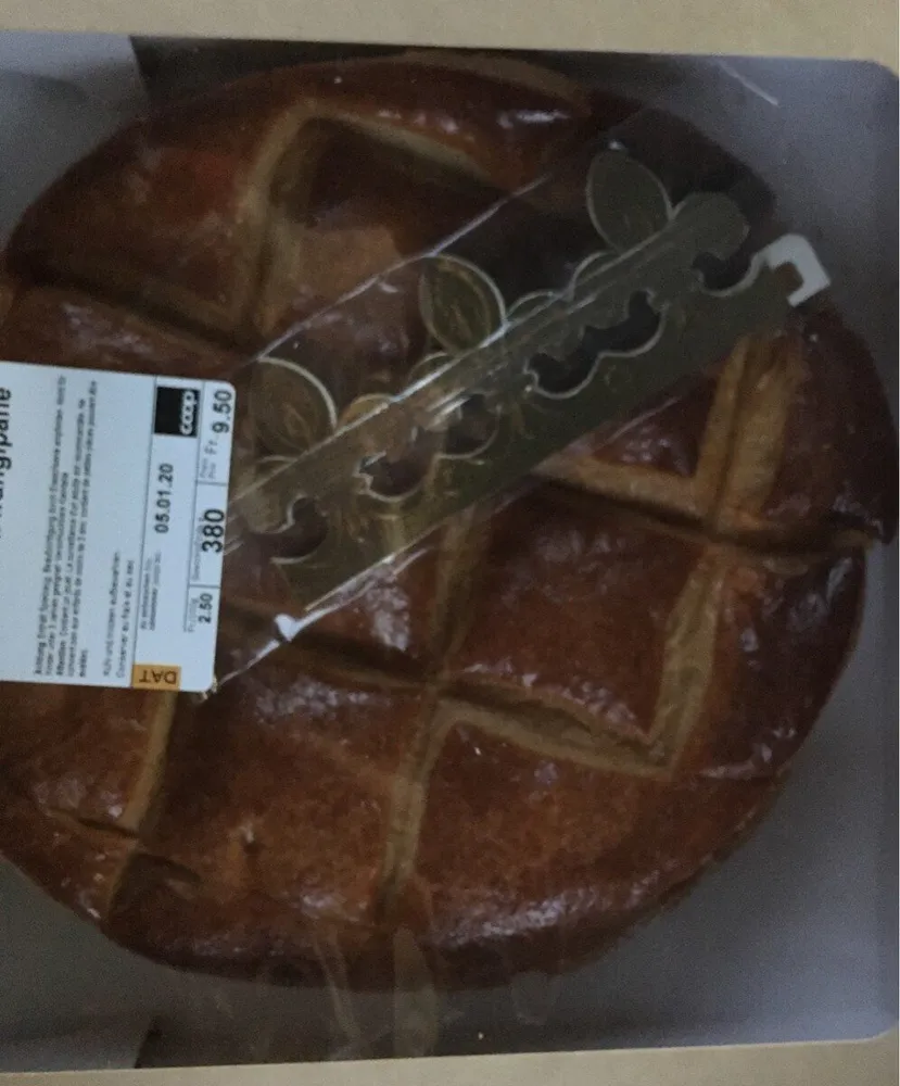 Galette à la frangipane