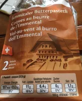 Coques au beurre de l'emmental