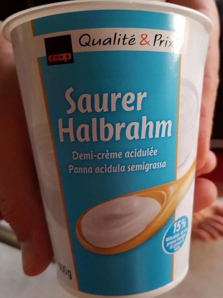 Demi crème acidulée