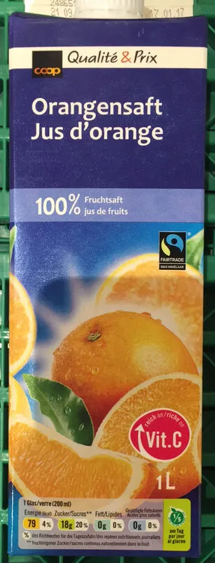 Jus d'orange