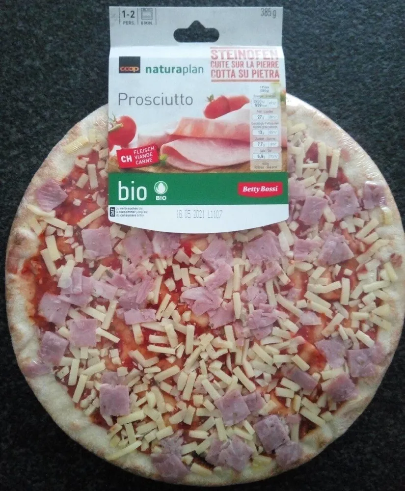 Pizza prosciutto
