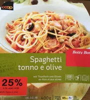Spaghetti tonnon e olivia