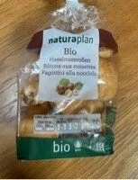 Bâtons fourrés aux noisettes