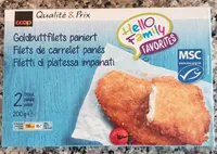 Goldbuttfilets paniert