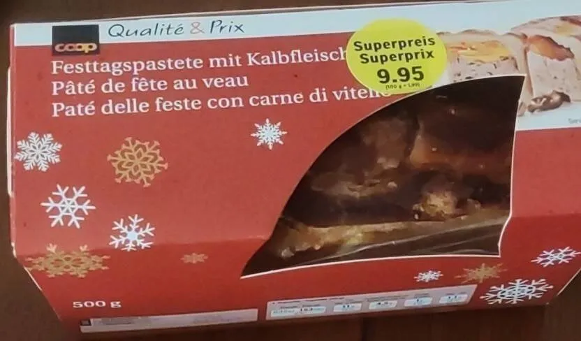 Pâté de fête au veau