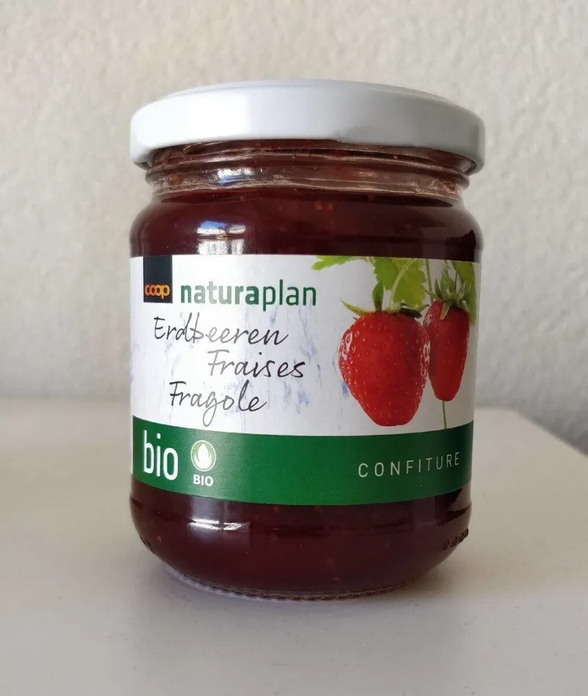 Confiture Fraises Bio