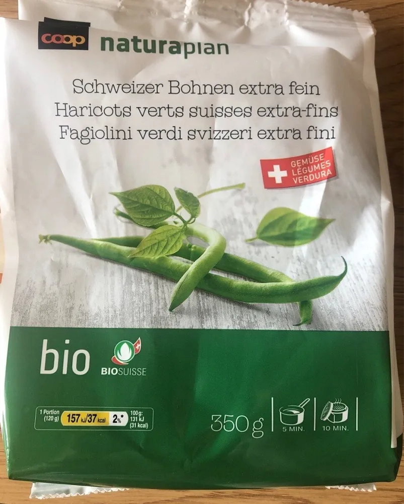 Haricots verts suisses extra-fins