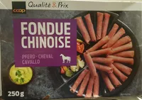 Fondue chinoise cheval