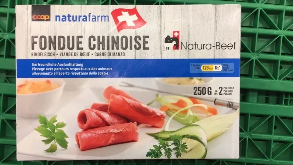 Fondue chinoise boeuf