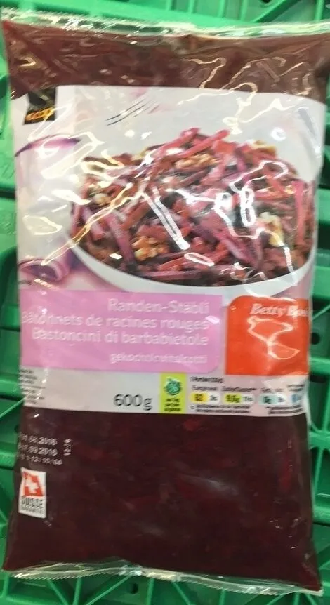 Bâtonnets de racines rouges