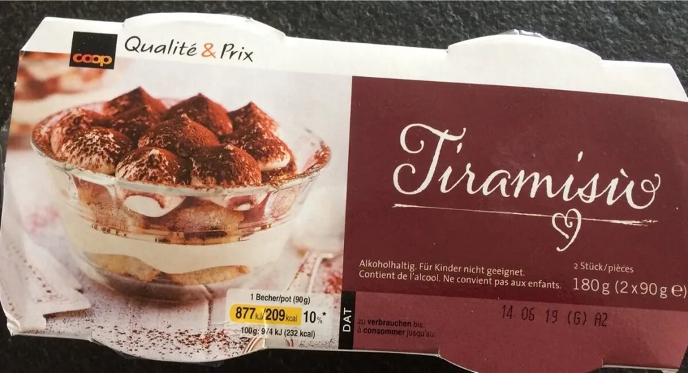 Coop Qualité & Prix Tiramisu