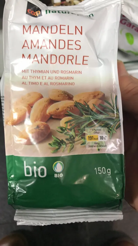 Naturaplan : Amandes : Au thym et au romarin