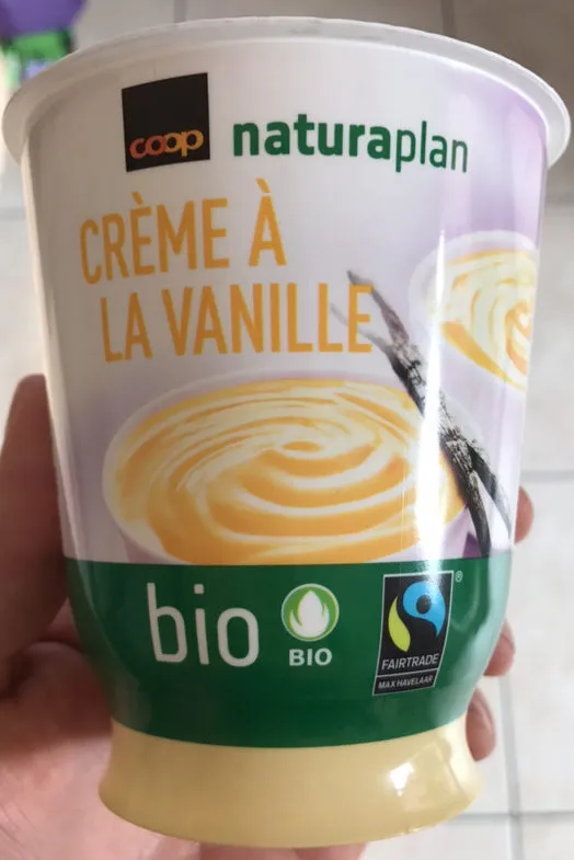 NATURAPLAN : Crème à la Vanille Bio